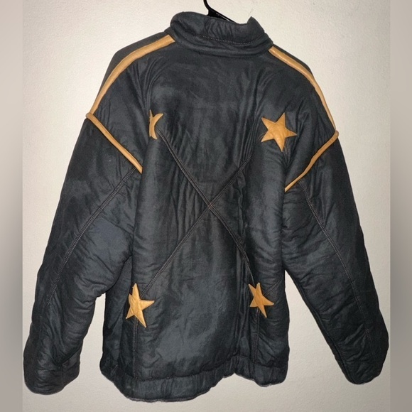 Vintage JEANS CHARLES de CASTELBAJAC Ko and Co puffer star bomber jacket 2 - Picture 9 of 13